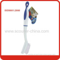 Multifunctional Pretty Handle Plastic Cleaning Brush With Pp,pp Bristle 